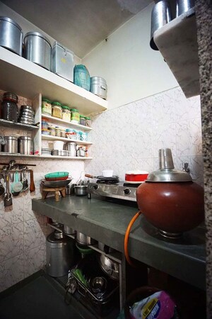 Kitchen in 1 BHK Independent House at Ghatlodia – for Sale