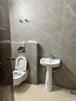 Bathroom in 2 BHK Builder Floor at Gamma I Greater Noida – for Rent