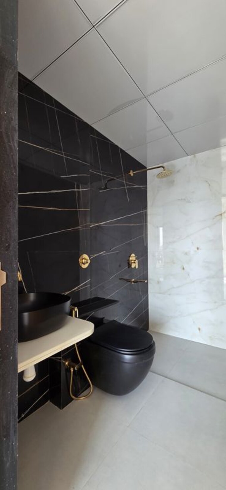 Bathroom, nirman-astropolis 2.5 Bedroom 1100 Sq.Ft. Apartment In Tathawade Pune 10496418