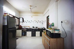 Kitchen in 3 BHK Apartment at Sola – for Sale
