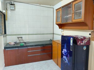 Kitchen in 1 BHK Apartment at B U Bhandari Rakshak Nagar, Kharadi – for Rent