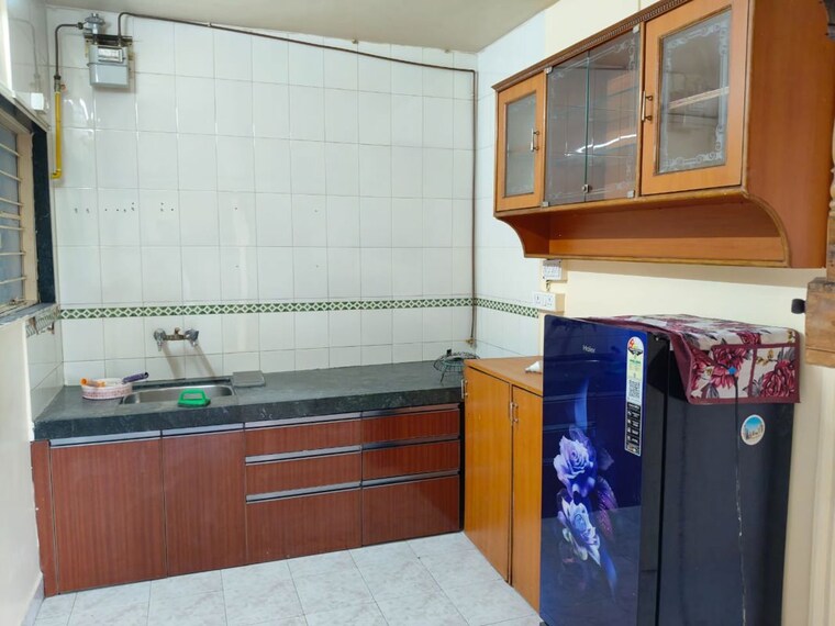 Kitchen, b-u-bhandari-rakshak-nagar 1 Bedroom 620 Sq.Ft. Apartment In Kharadi Pune 10496435