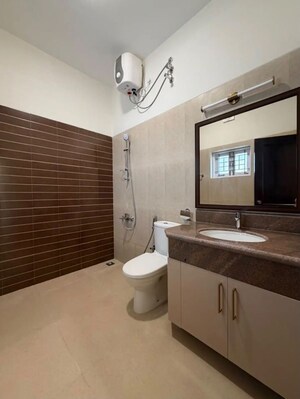Bathroom in 5 BHK Villa at Adarsh Serenity, Kannamangala – for Rent