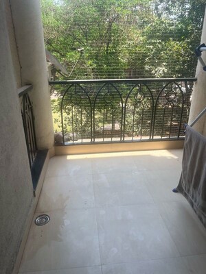 Balcony in 3 BHK Apartment at Nyati Environ, Tingre Nagar – for Rent