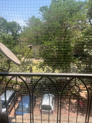 Balcony in 3 BHK Apartment at Nyati Environ, Tingre Nagar – for Rent