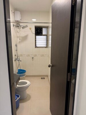 Bathroom in 2 BHK Apartment at Premier Kailash Tower, Powai – for Rent