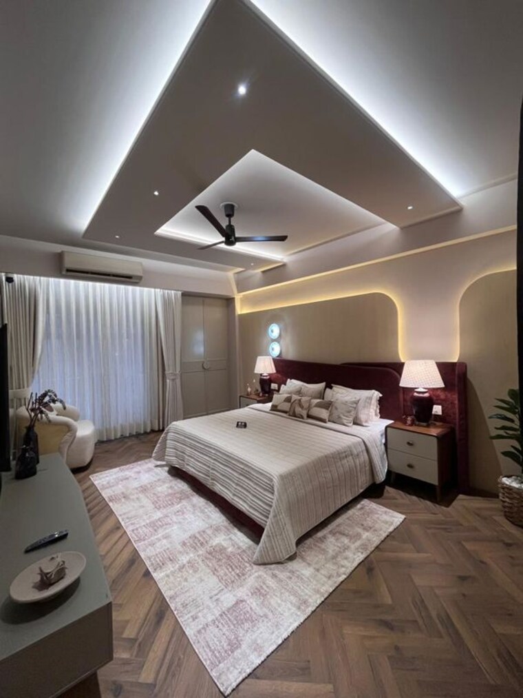 Bedroom, the-suman-marvelous 3 Bedroom 1895 Sq.Ft. Apartment In Ramgarh Bhudda Zirakpur 10496495