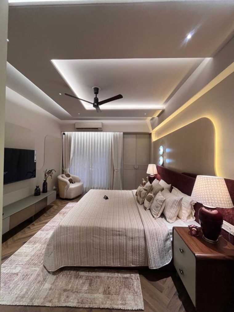 Bedroom, the-suman-marvelous 3 Bedroom 1895 Sq.Ft. Apartment In Ramgarh Bhudda Zirakpur 10496495