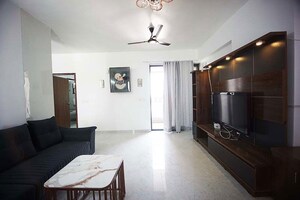 Living Room in 3 BHK Penthouse at Bopal – for Sale