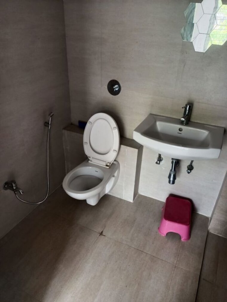 Bathroom, achalare-amber-apartment 2 Bedroom 900 Sq.Ft. Apartment In Baner Pune 10496522