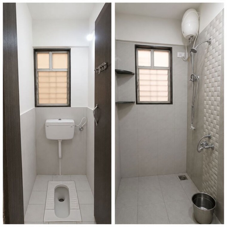 Bathroom, kamgar putala vasahat 1 Bedroom 540 Sq.Ft. Apartment In Kamgar Putala Vasahat Pune 10496441
