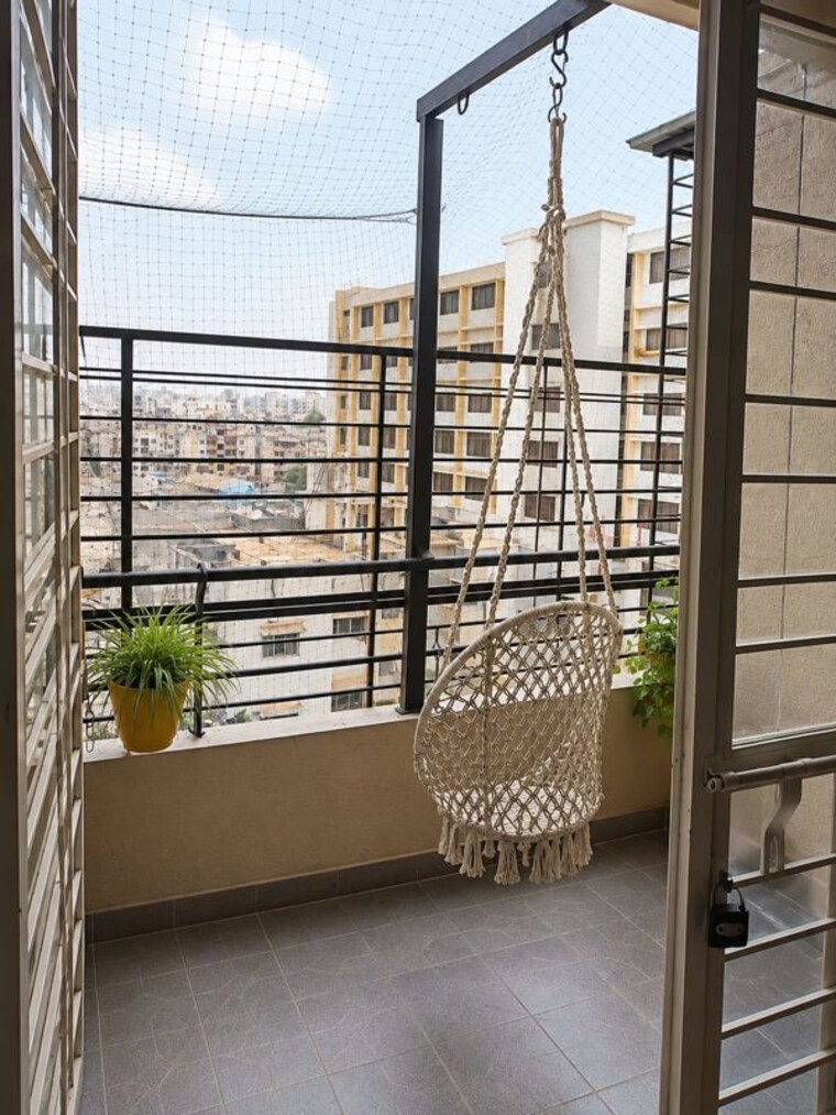 Balcony, kamgar putala vasahat 1 Bedroom 540 Sq.Ft. Apartment In Kamgar Putala Vasahat Pune 10496441