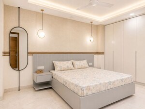 Bedroom in 3 BHK Builder Floor at Unitech Greenwood City Apartment, Sector 45 – for Rent