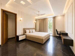 Living Room in 3 BHK Builder Floor at Unitech Greenwood City Apartment, Sector 45 – for Rent