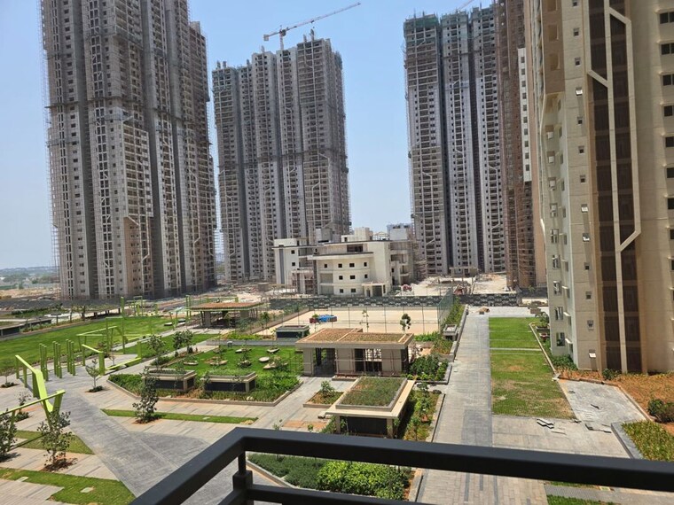 Balcony, rajapushpa-imperia 3 Bedroom 1720 Sq.Ft. Apartment In Tellapur Hyderabad 10496523
