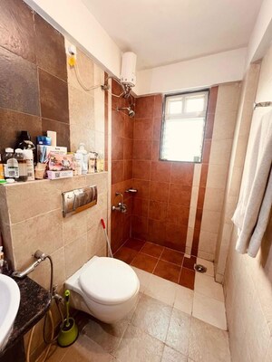 Bathroom in 2 BHK Apartment at Kukreja Heritage, Dhanori – for Rent