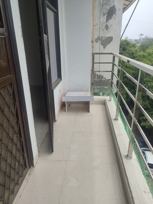 Balcony in 3 BHK Builder Floor at Freedom Fighters Enclave – for Rent