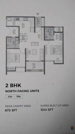 2 BHK Apartment For Sale in Bricks and Milestones Wonderwall, Sompura