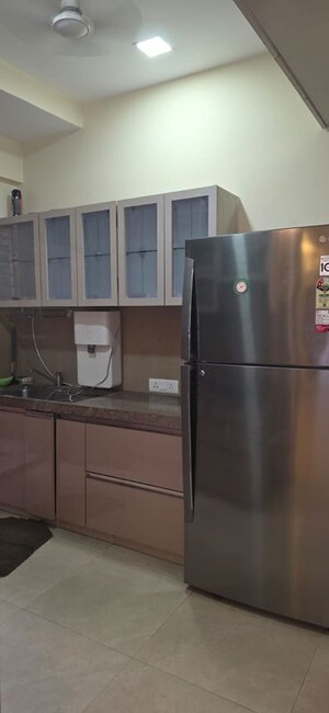 Kitchen in 2.5 BHK Apartment at Neelkanth Greens, Manpada – for Rent