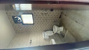 Bathroom in 2 BHK Builder Floor at Kalkaji – for Rent