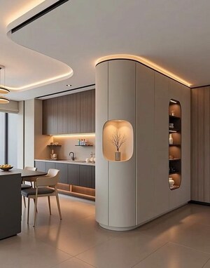 Kitchen in 3 BHK Builder Floor at Sector 41 – for Rent