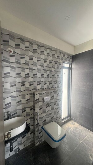 Bathroom in 2 BHK Apartment at Damji Shamji Mahavir Spring Tulip Phase 1, Pokhran Road No Two – for Sale