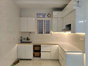 Kitchen in 3 BHK Apartment at SVP Gulmohur Residency, Indrapuram – for Sale