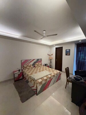 Bedroom in 3 BHK Builder Floor at Ansal Sushant Apartments, Sushant Lok I – for Sale