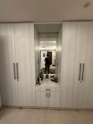 Building Lobby in 3 BHK Builder Floor at Ansal Sushant Apartments, Sushant Lok I – for Sale