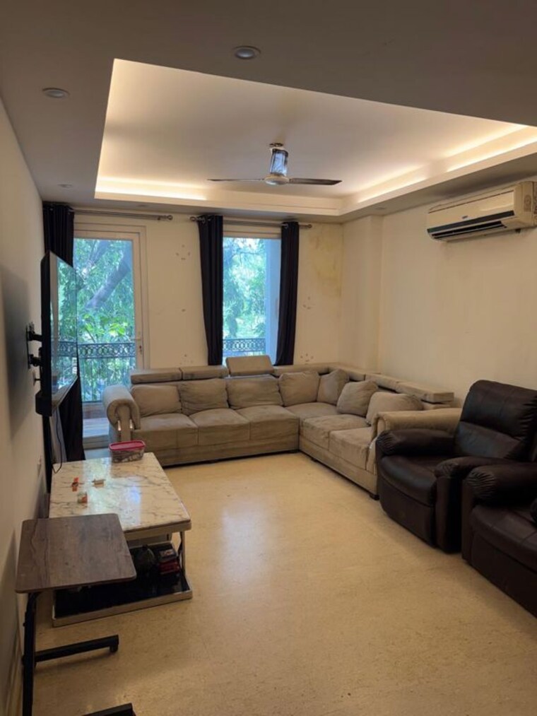 Living Room, ansal-sushant-apartments 3 Bedroom 215 Sq.Ft. Builder Floor In Sushant Lok I Gurgaon 10496526
