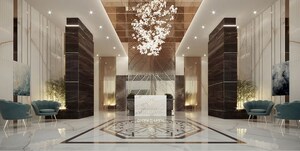 Building Lobby in 1 BHK Apartment at Gurukrupa Ghanshyam, Pant Nagar – for Sale