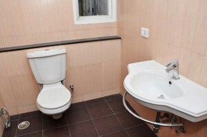 Bathroom in 2 BHK Apartment at Ramprastha City The Edge Towers, Sector 37d – for Sale