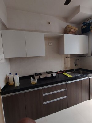Kitchen in 1.5 BHK Apartment at Platinum Heritage, Ghodbunder Road – for Rent