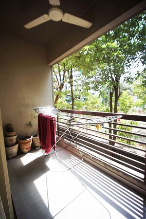 Balcony in 3 BHK Apartment at Chandkheda – for Sale