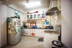 Kitchen in 3 BHK Apartment at Chandkheda – for Sale