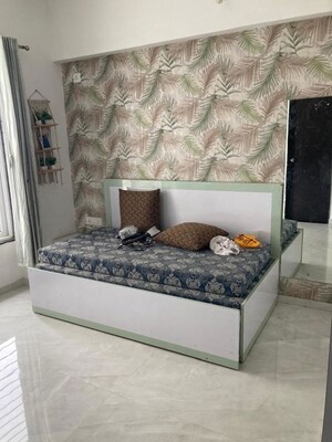 Bedroom in 3 BHK Apartment at RR Lunkad 66 Avenue, Pimple Nilakh – for Rent