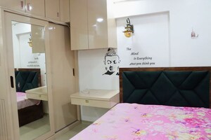 Bathroom in 3 BHK Apartment at Maitri Planet, Kharghar – for Rent