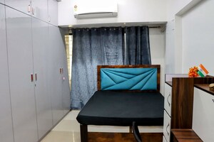 Bedroom in 3 BHK Apartment at Maitri Planet, Kharghar – for Rent