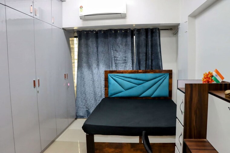 Bedroom, maitri-planet 3 Bedroom 1800 Sq.Ft. Apartment In Kharghar Navi Mumbai 10497063