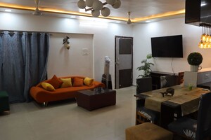 Living Room in 3 BHK Apartment at Maitri Planet, Kharghar – for Rent