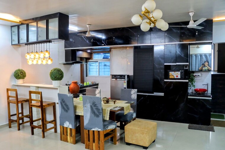 Living Room, maitri-planet 3 Bedroom 1800 Sq.Ft. Apartment In Kharghar Navi Mumbai 10497063