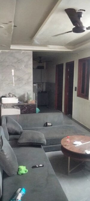 Living Room in 3 BHK Builder Floor at Bihari Colony – for Rent