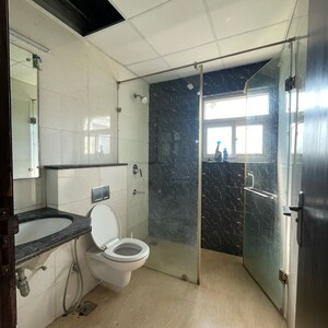 Bathroom in 3 BHK Builder Floor at BPTP Amstoria Country Floor, Sector 102 – for Rent