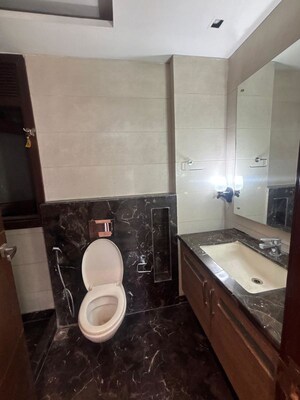 Bathroom in 3 BHK Builder Floor at Sector 46 – for Rent
