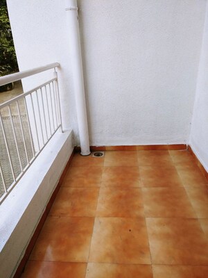 Balcony in 3 BHK Apartment at Ashray Jagannath Dham, Bavdhan – for Rent