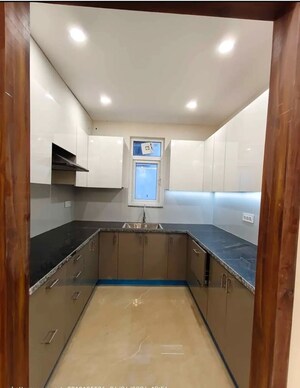 Kitchen in 2 BHK Builder Floor at Chattarpur – for Rent