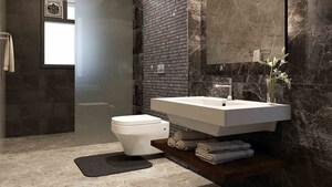 Bathroom in 2 BHK Apartment at Adani Codename Greens, Koregaon Park – for Sale