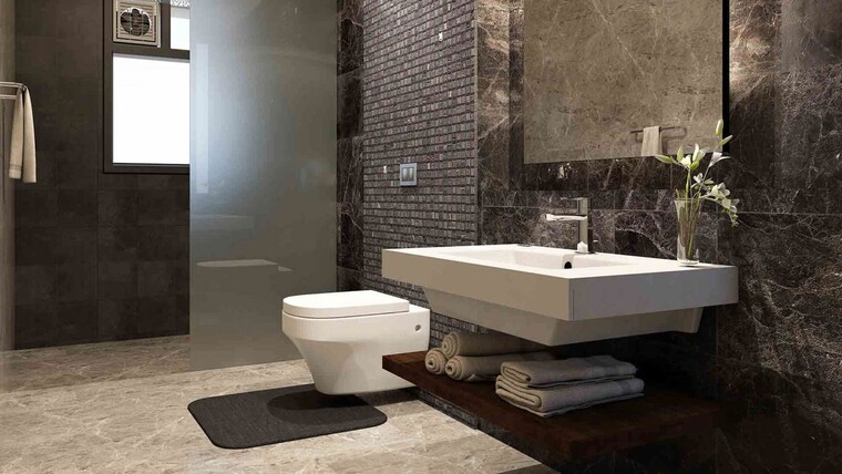 Bathroom, adani-codename-greens 2 Bedroom 1200 Sq.Ft. Apartment In Koregaon Park Pune 10497209