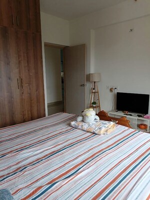 Bedroom in 2.5 BHK Apartment at Mantri Webcity, Hennur – for Rent