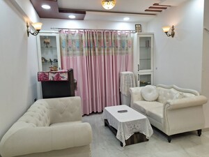 Living Room in 2 BHK Apartment at Unique Legacy Royale, Keshav Nagar – for Rent